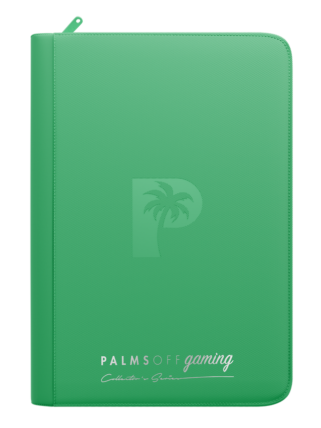 Collector's Series 9 Pocket Zip Binder - Green