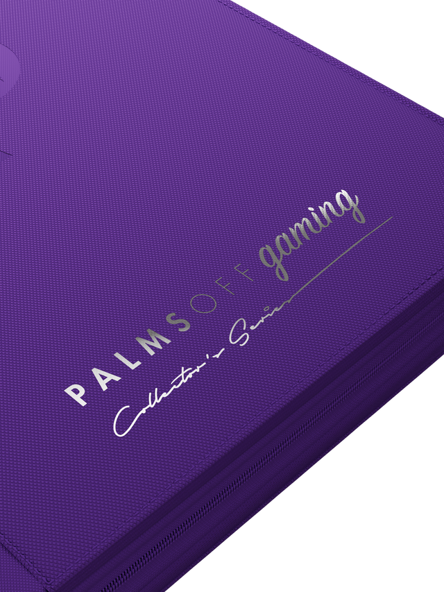 Collector's Series 9 Pocket Zip Binder - Purple