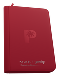 Collector's Series 9 Pocket Zip Binder - Red