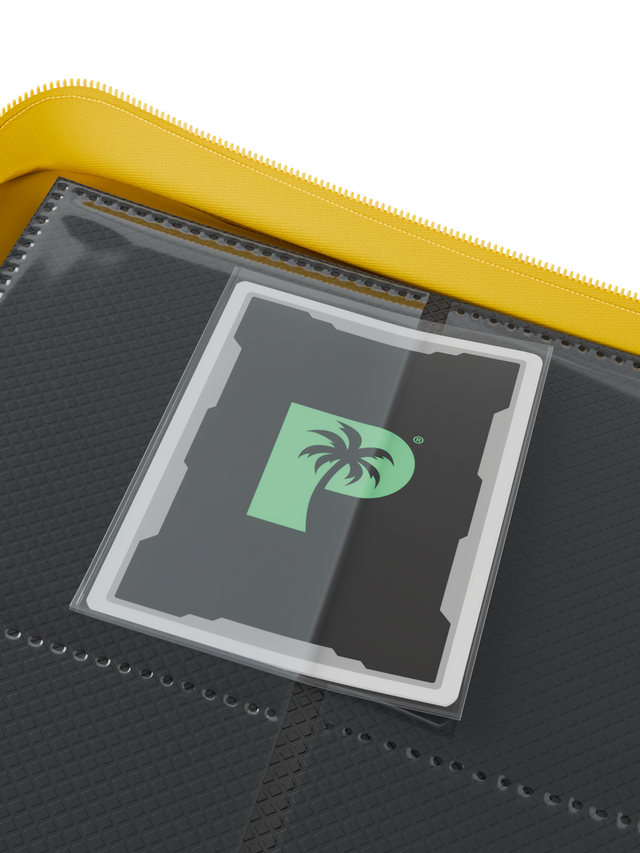 Collector's Series 9 Pocket Zip Binder - Yellow