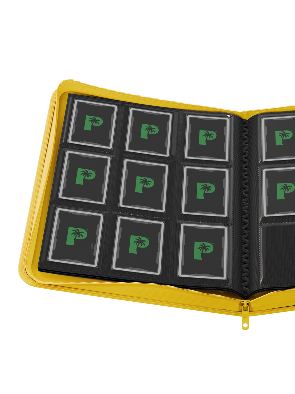 Collector's Series 9 Pocket Zip Binder - Yellow