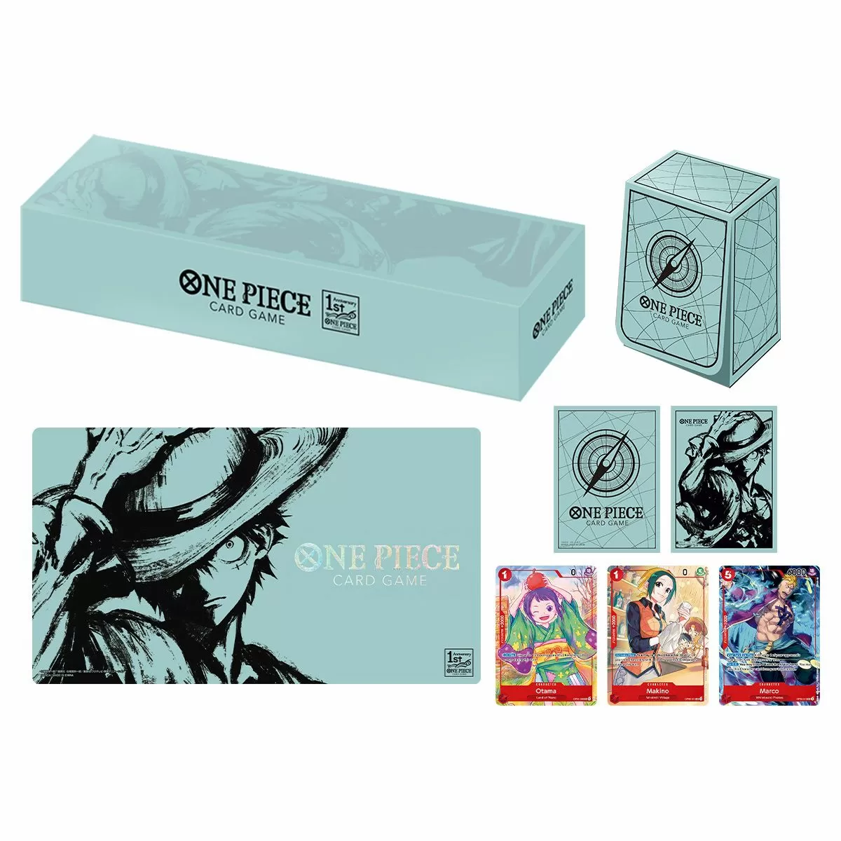 One Piece Card Game - Japanese 1st Anniversary Set image 0