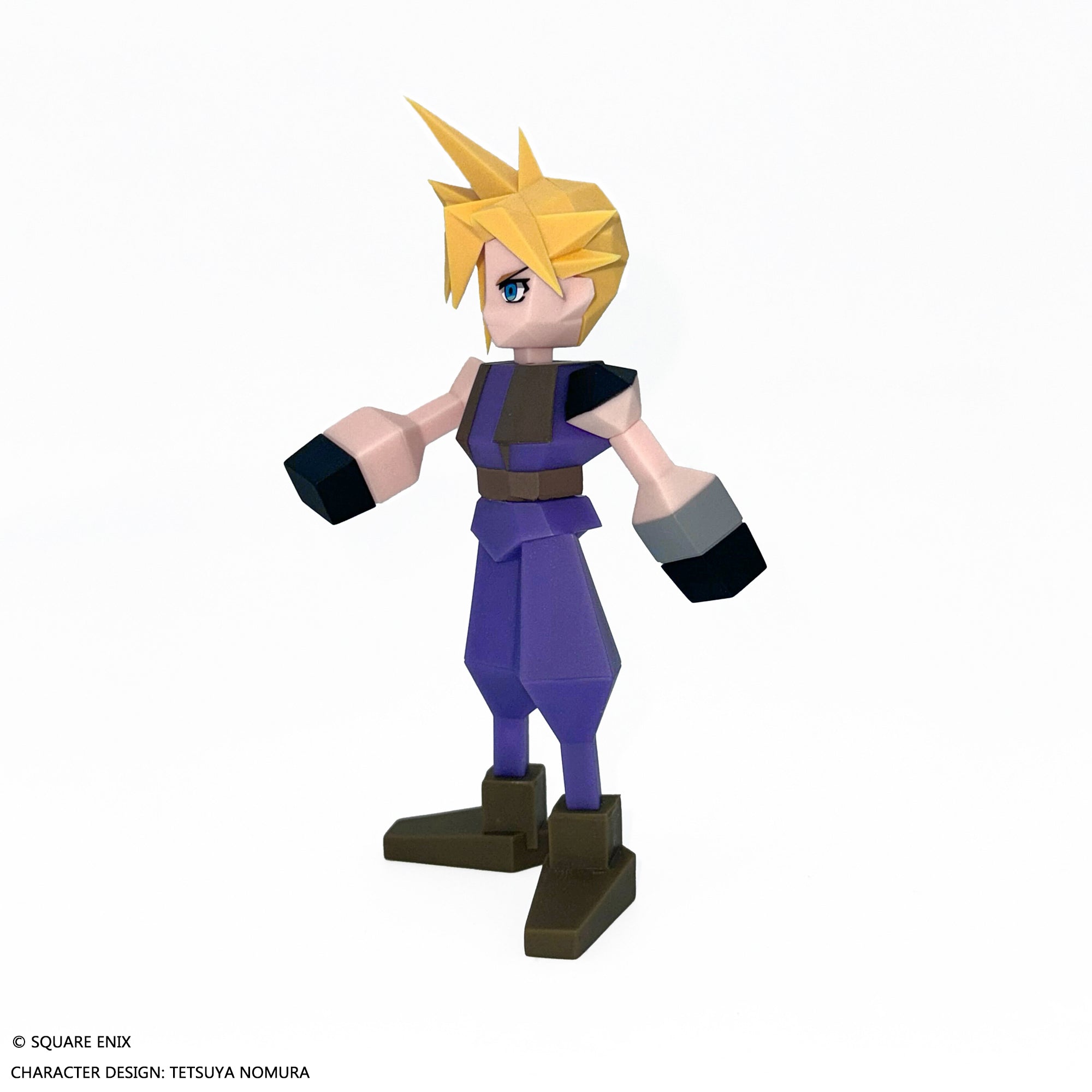 Final Fantasy VII - Polygon Soft Vinyl Figure Cloud Strife image 1