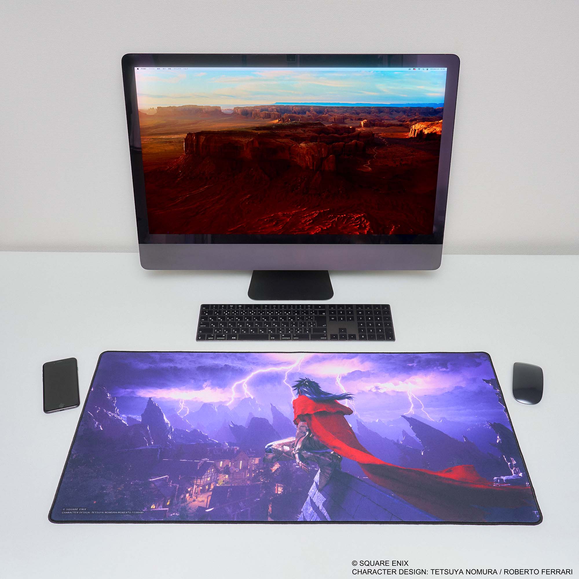 Final Fantasy VII Rebirth - Gaming Mouse Pad Key Art Vincent image 1