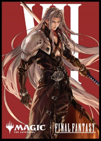 Magic the Gathering - FINAL FANTASY Players Card Sleeve MFS-32 Character Borderless Edition Sephiroth, Fabled SOLDIER