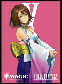 Magic the Gathering - FINAL FANTASY Players Card Sleeve MFS-34 Character Borderless Edition Yuna, Hope of Spira