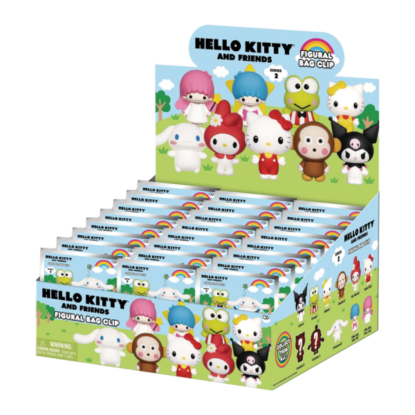 Sanrio - Hello Kitty 3D PVC Bag Clips Series 2 Blind Bag [BLIND]