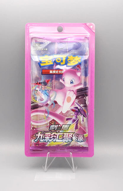 pokemon mew booster box POKEMON TCG: Nine Colours Gathering (Mew)