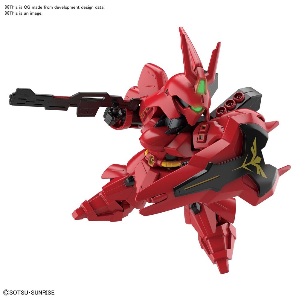 Gundam Char's Counter-Attack - SD GUNDAM EX-STANDARD SAZABI image 1