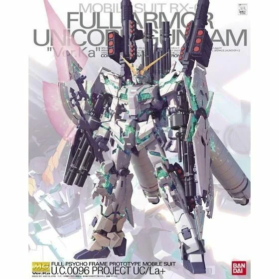 Gundam Unicorn - 1/100 MG RX0 Full Armor Unicorn Gundam Ver. Ka image 0