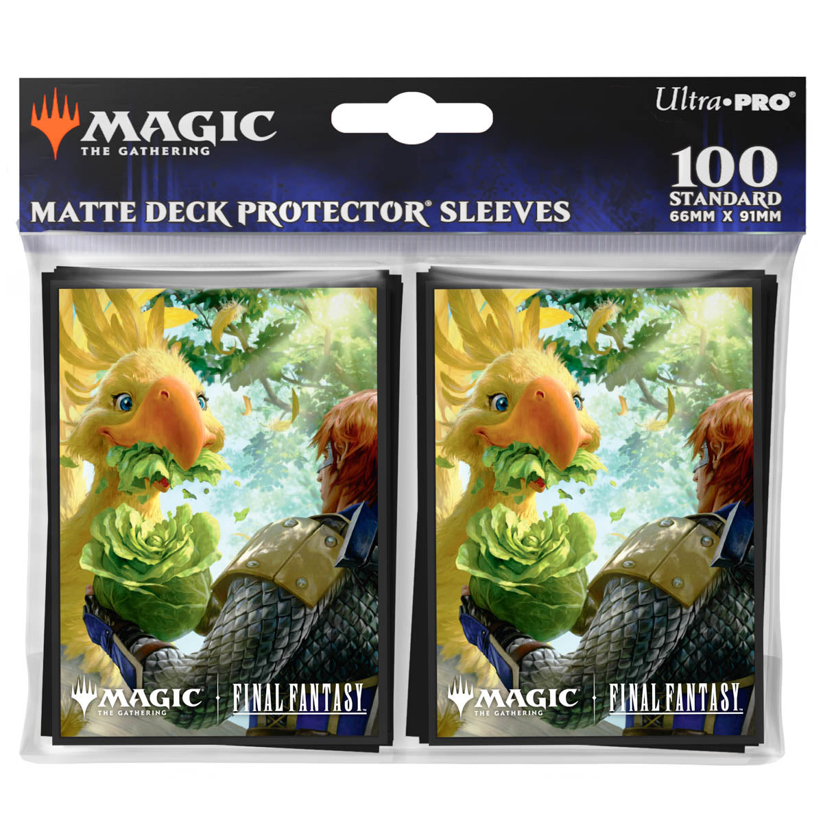 Magic the Gathering - FINAL FANTASY 100ct Deck Protector Sleeves v8 for MtG (Chocobo) image 0
