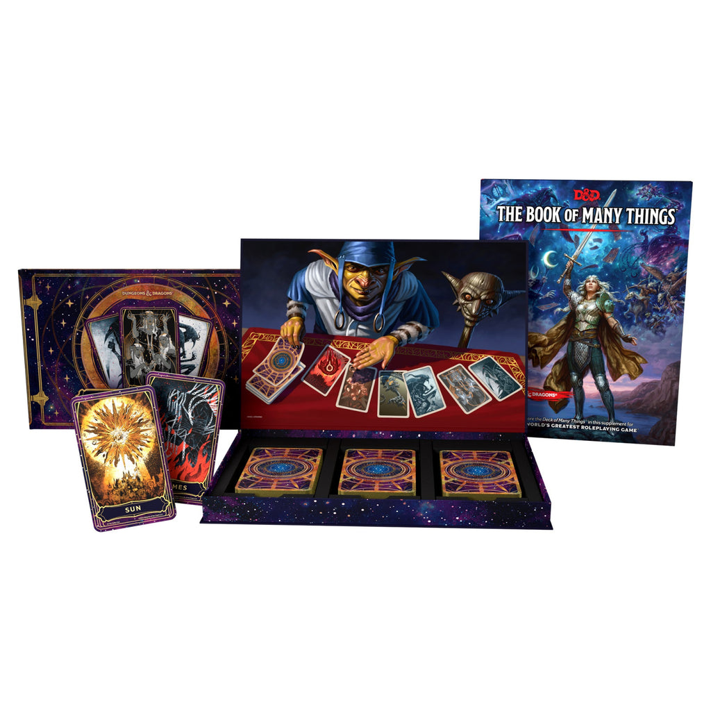 D&D Dungeons & Dragons Deck of Many Things Hardcover