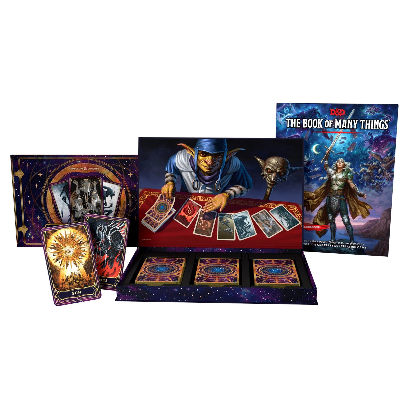 D&D Dungeons & Dragons Deck of Many Things Hardcover