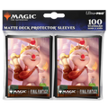Magic the Gathering - FINAL FANTASY 100ct Deck Protector Sleeves v8 for MtG (Moogle Merchant) image 0