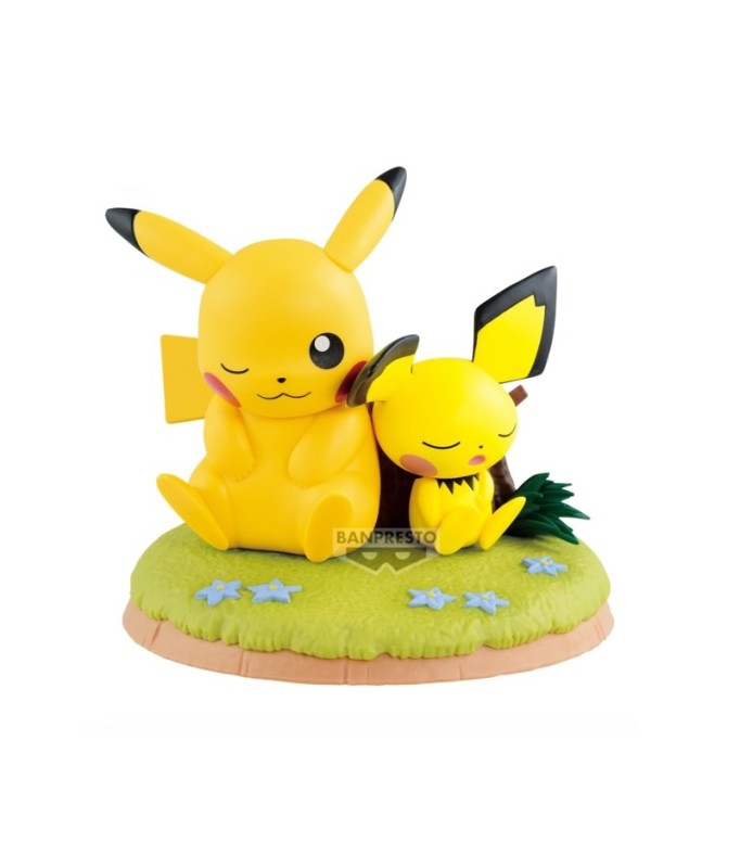 Pokemon -  Pikachu and Pichu Relaxing Time Figure image 0
