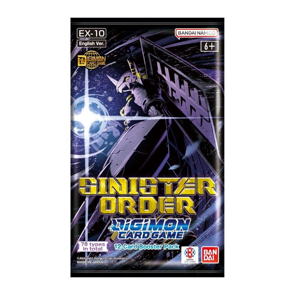 Digimon Card Game - Sinister Order Booster Pack [EX-10] image 0