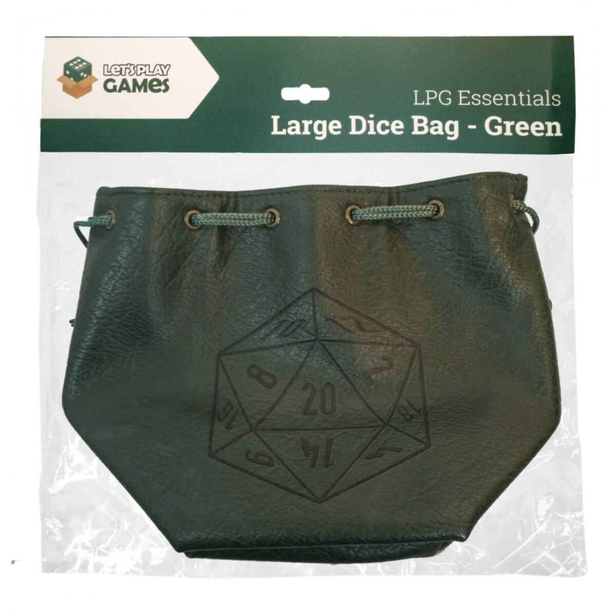 LPG Essentials Dice Bag - Large Green