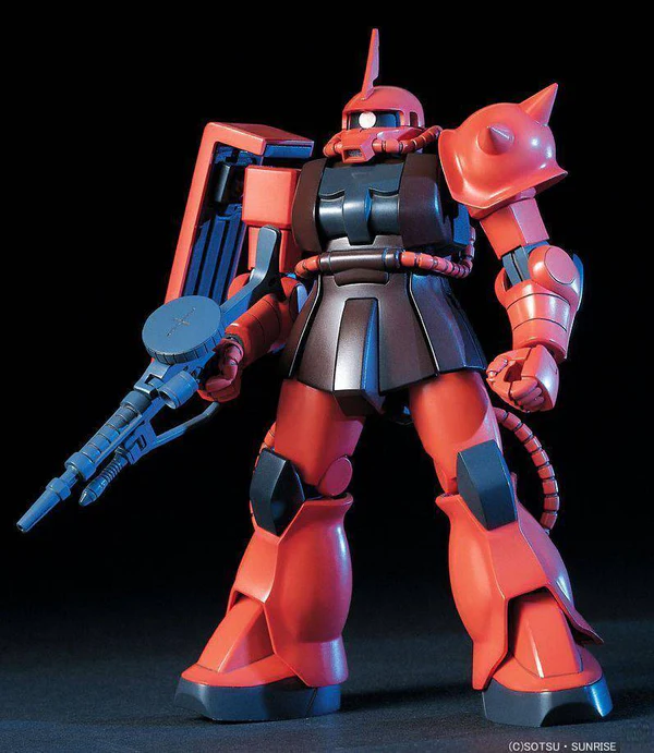 Gundam - 1/144 HGUC MS-06S ZAKU II (Char's Custom) image 1