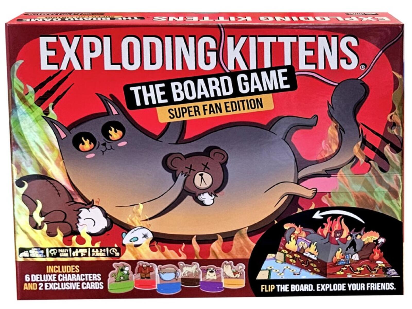 Exploding Kittens The Board Game Super Fan Edition (By Exploding Kittens)