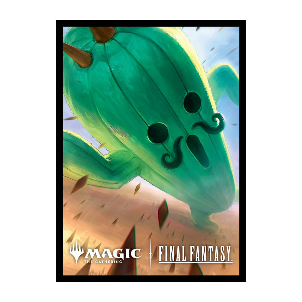 Magic the Gathering - FINAL FANTASY 100ct Deck Protector Sleeves v8 for MtG (Jumbo Cactuar) image 2