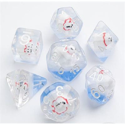 Gamegenic Embraced Series - Polar Bear - RPG Dice Set (7pcs)