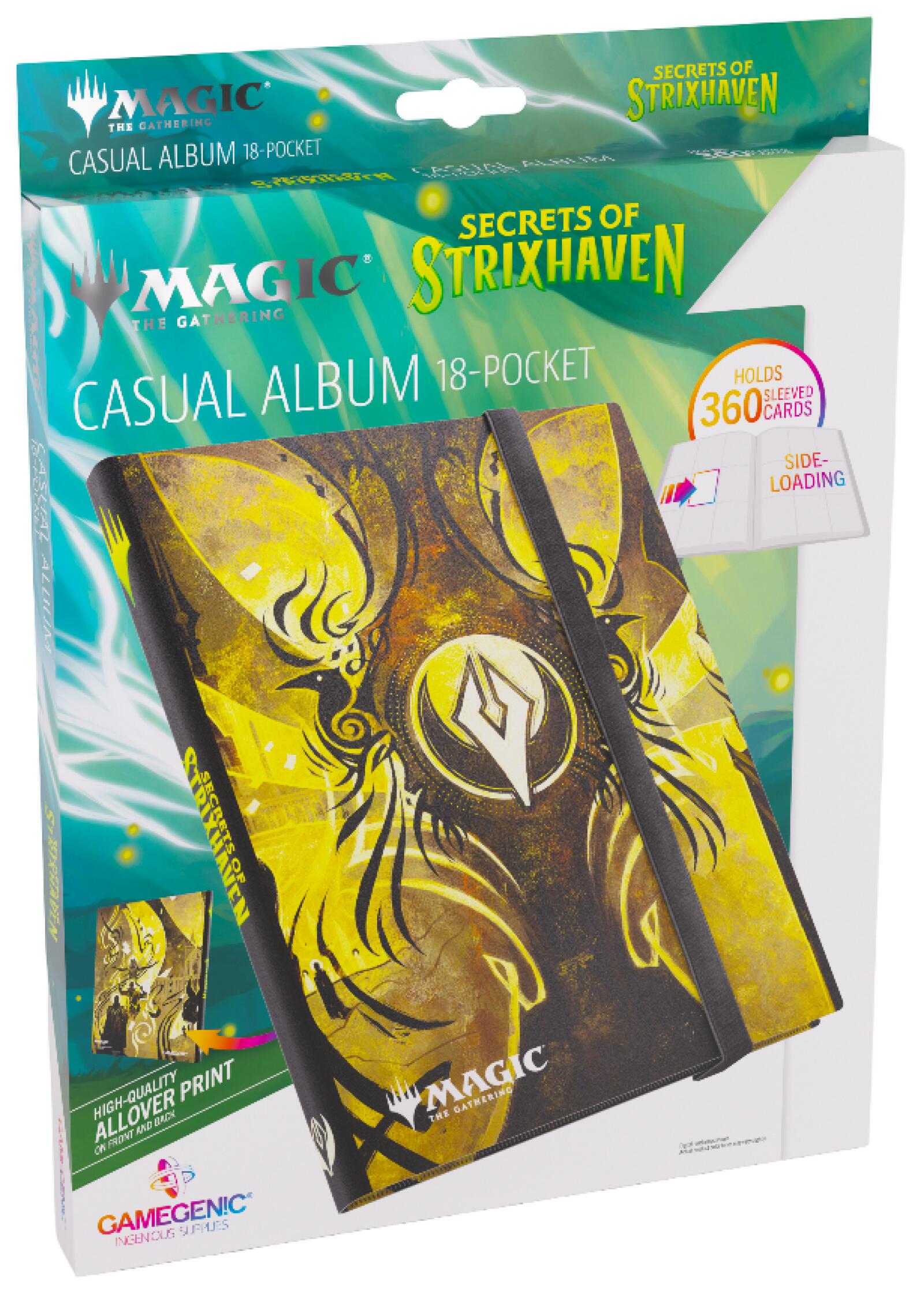 Magic The Gathering - Secrets of Strixhaven Casual Album 18-Pocket- Silverquill
