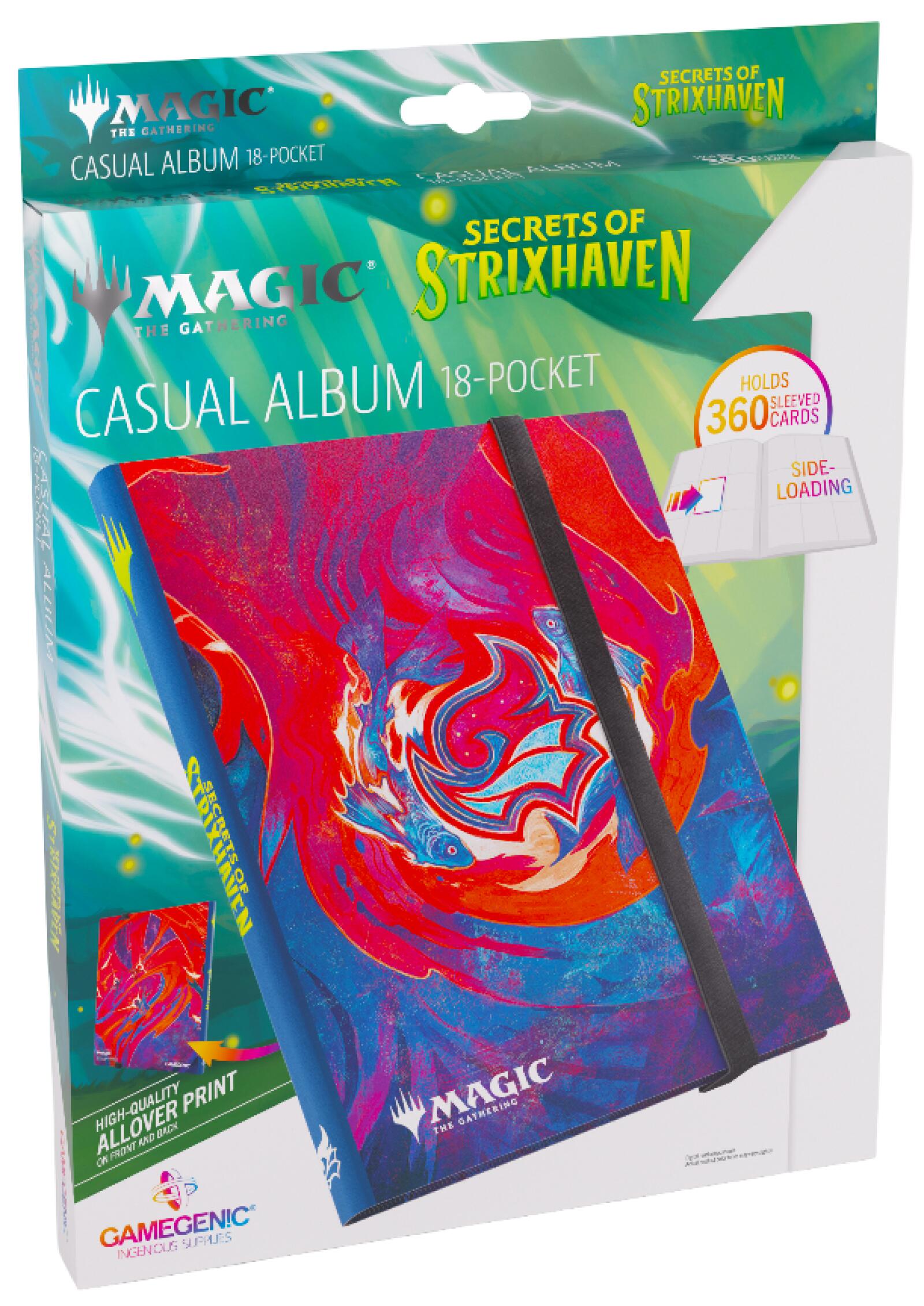 Magic The Gathering - Secrets of Strixhaven Casual Album 18-Pocket - Prismari
