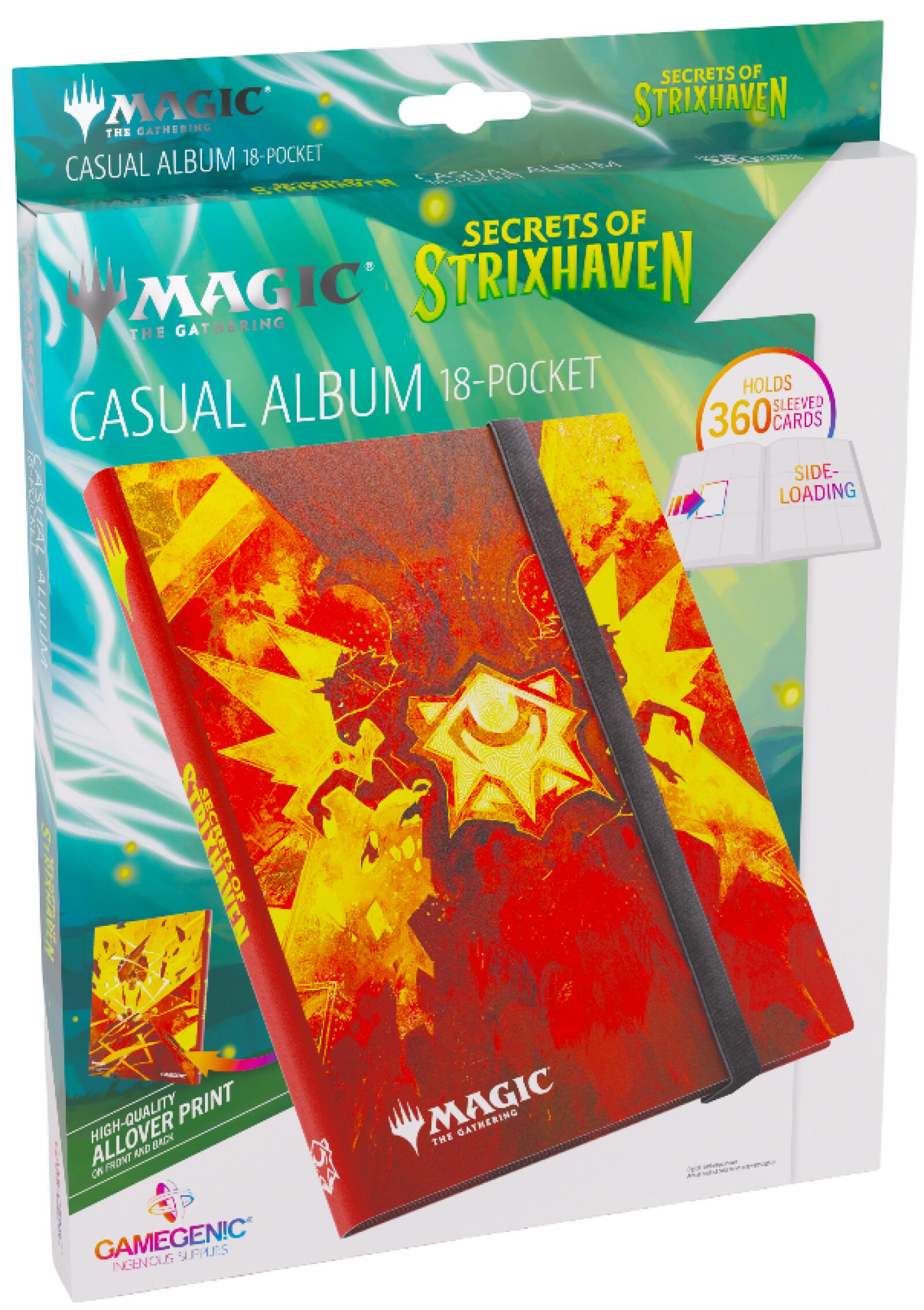Magic The Gathering - Secrets of Strixhaven Casual Album 18-Pocket - Lorehold
