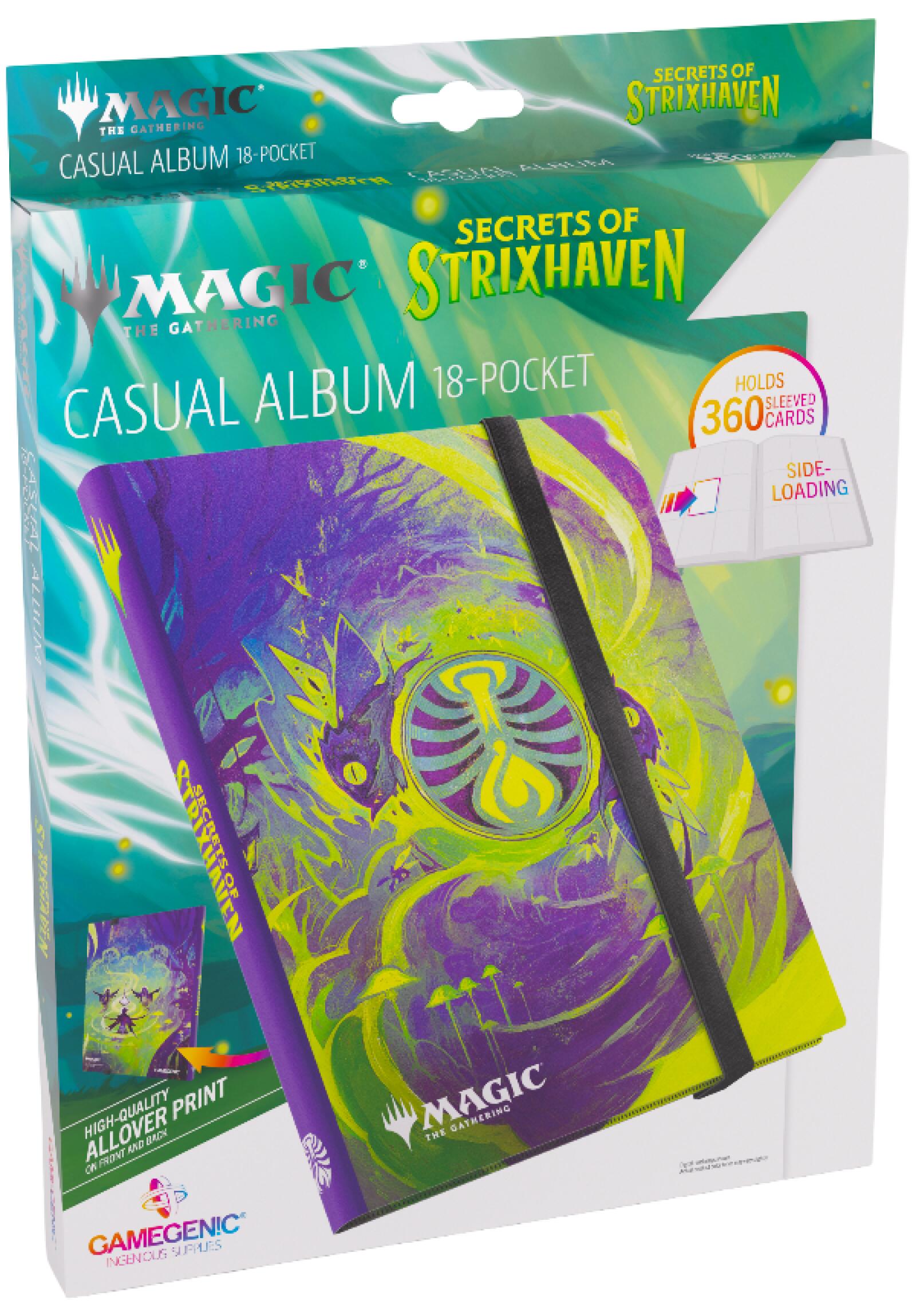 Magic The Gathering - Secrets of Strixhaven Casual Album 18-Pocket- Witherbloom