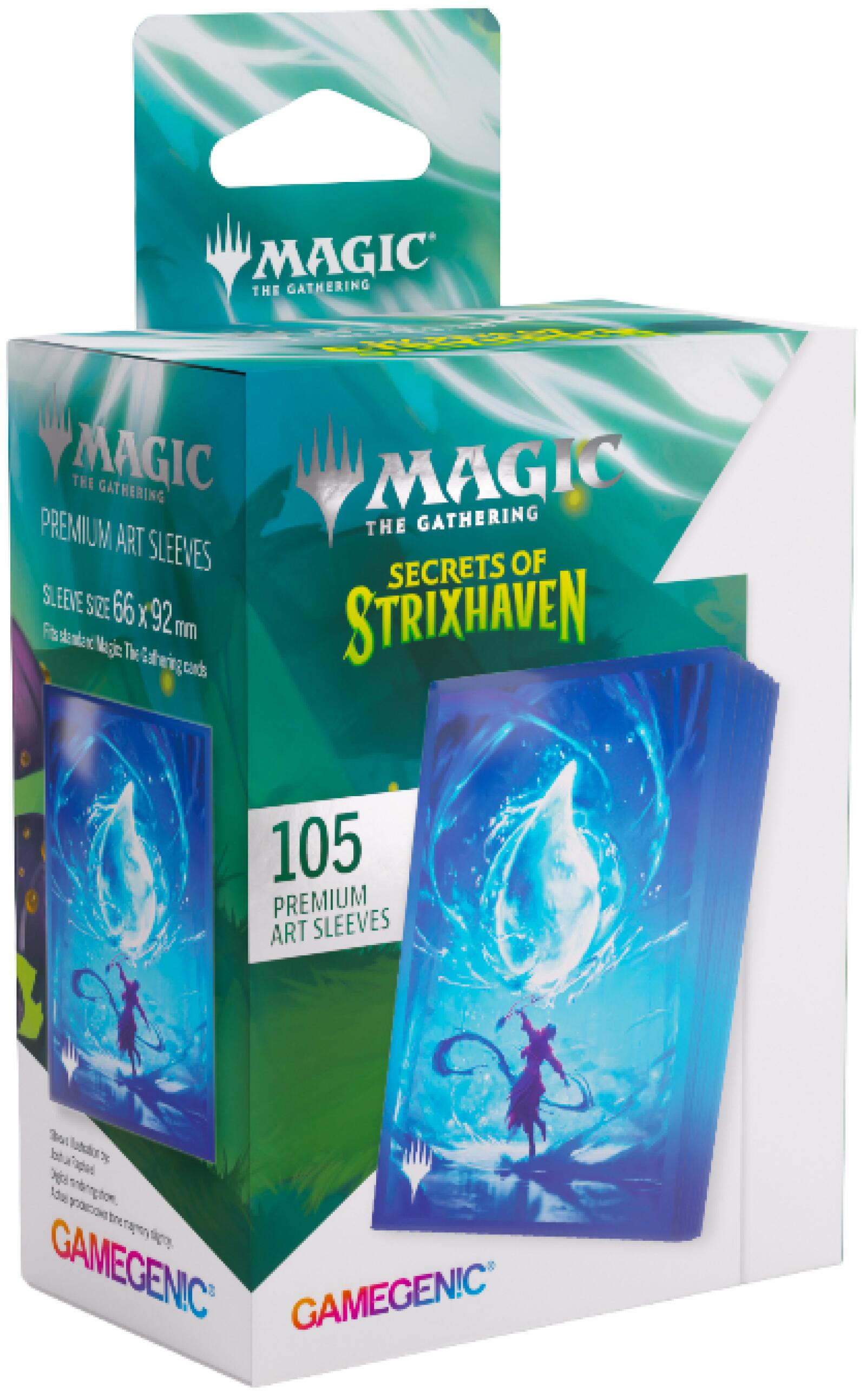 Magic The Gathering - Secrets of Strixhaven Premium Art Sleeves (66 x 92 mm) (105 Sleeves Per Pack)