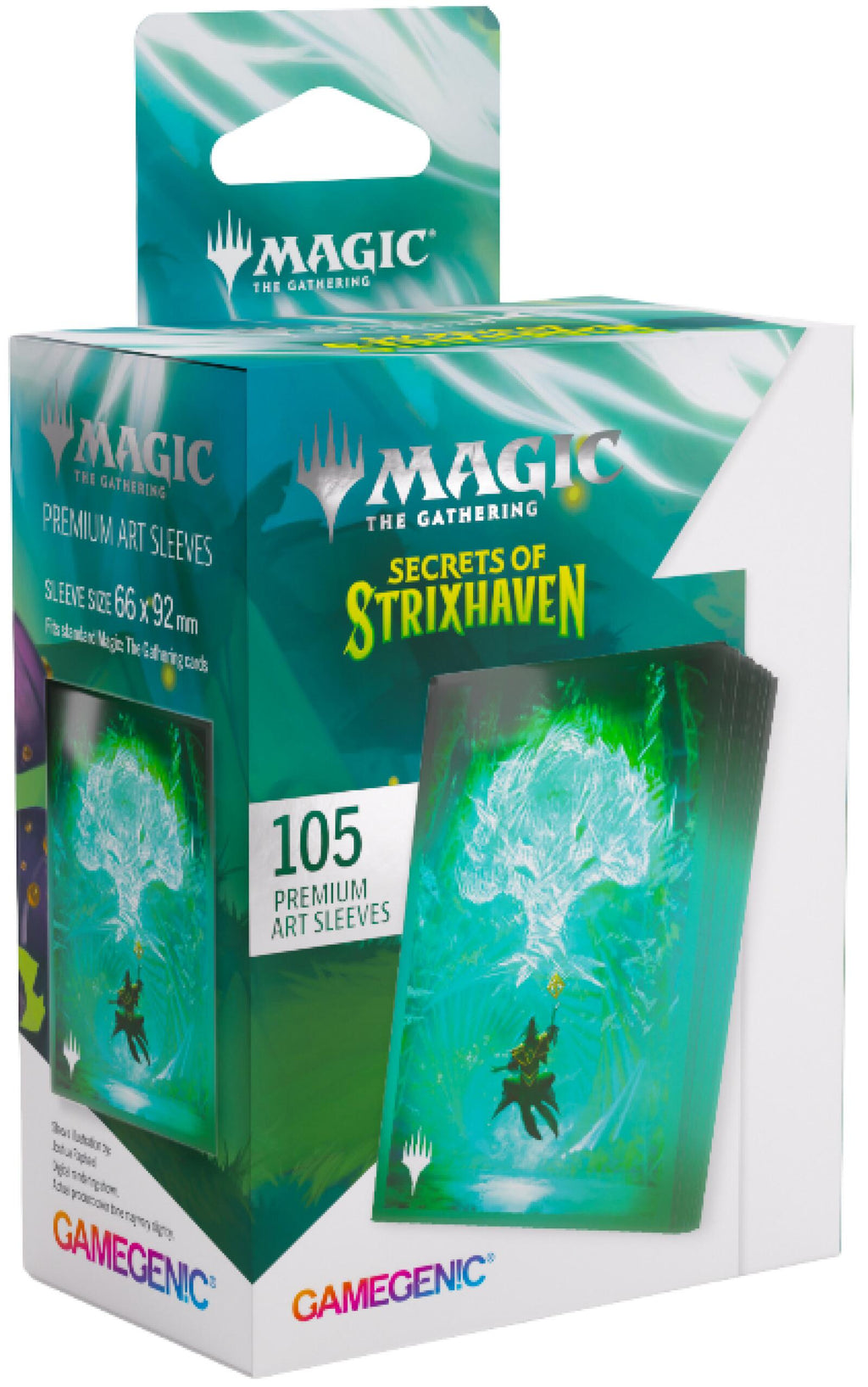 Magic The Gathering - Secrets of Strixhaven Premium Art Sleeves (66 x 92 mm) (105 Sleeves Per Pack)