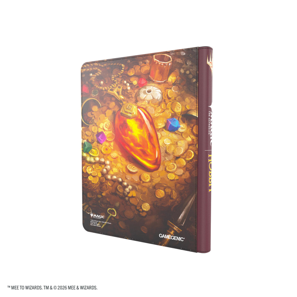 Magic The Gathering - The Hobbit Zip-Up Album 18-Pocket - Smaug's Mox Amber