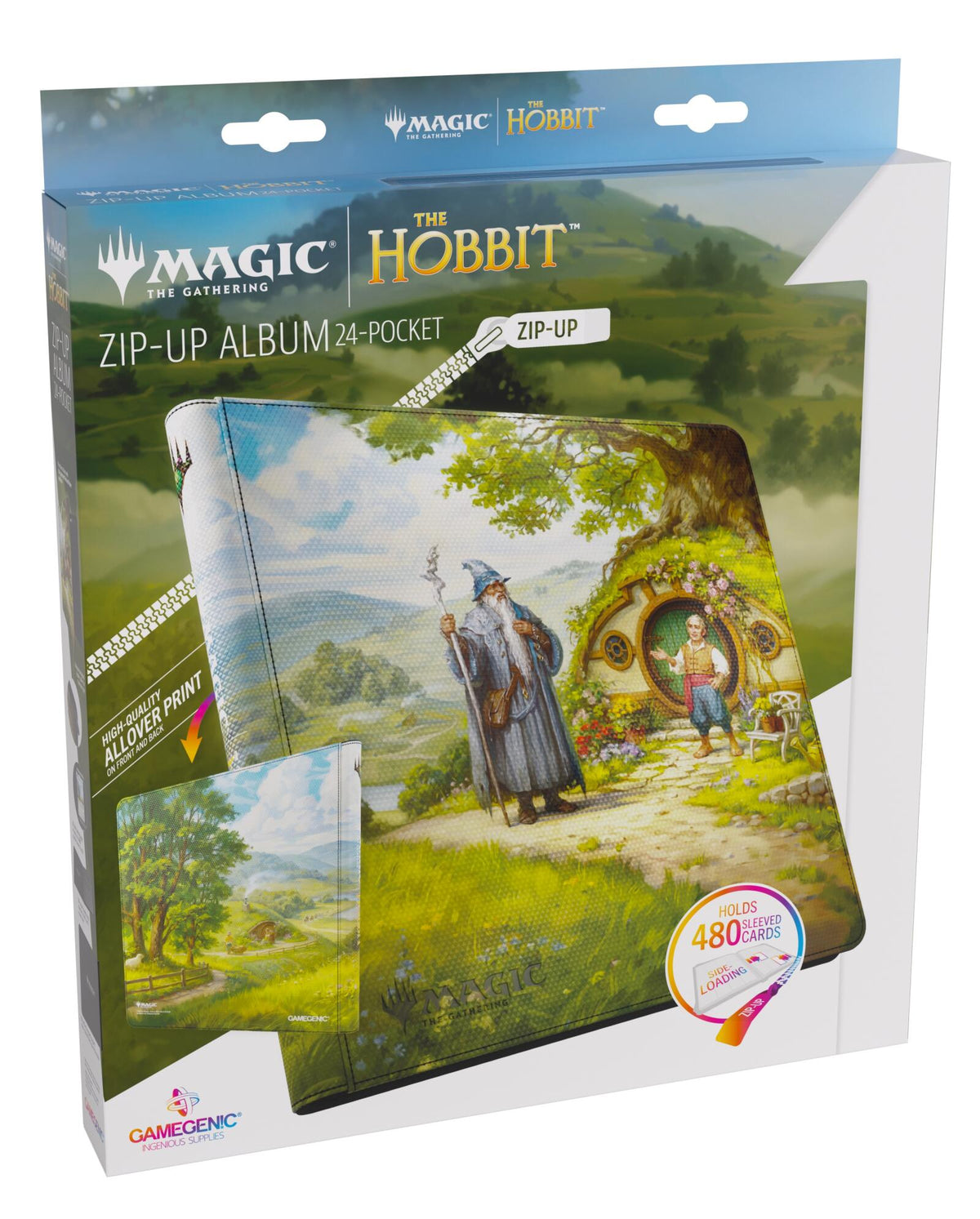 Magic The Gathering - The Hobbit Zip-Up Album 24-Pocket - The Shire
