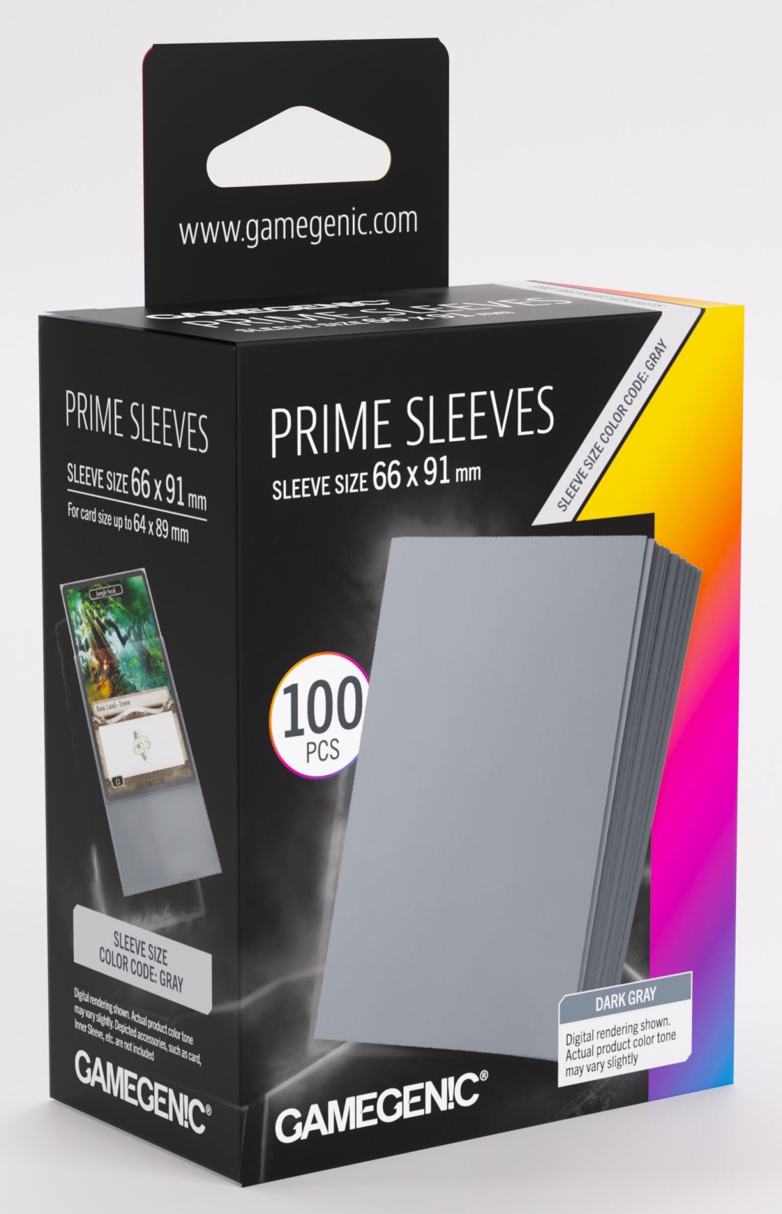 Gamegenic Prime Card Sleeves (66mm x 91mm) (100 Sleeves Per Pack)