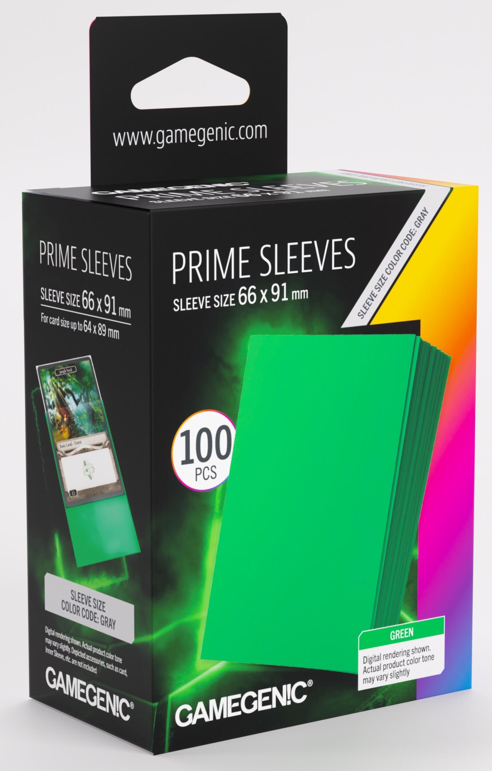 Gamegenic Prime Card Sleeves (66mm x 91mm) (100 Sleeves Per Pack)
