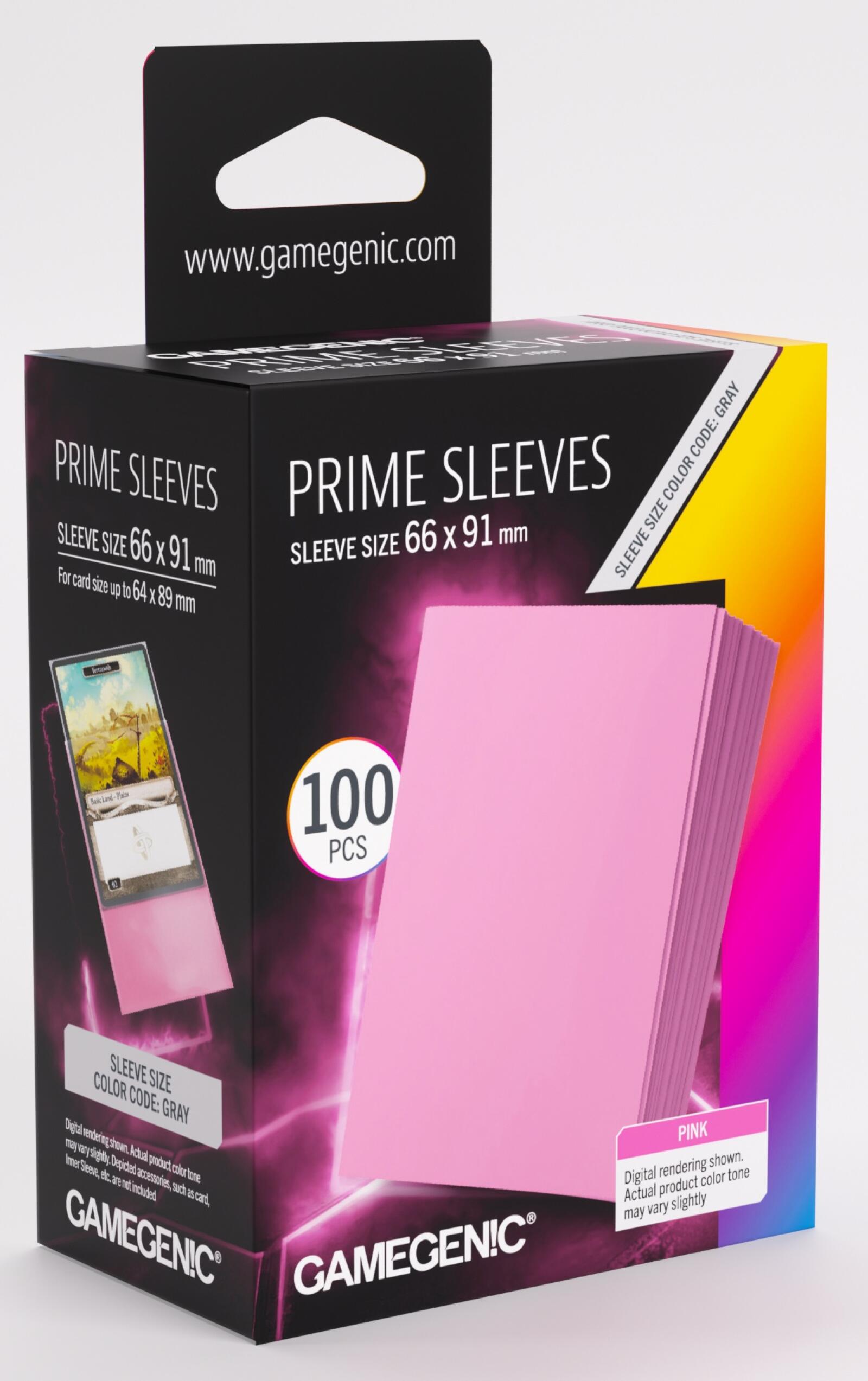 Gamegenic Prime Card Sleeves (66mm x 91mm) (100 Sleeves Per Pack)