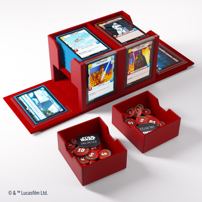 Gamegenic Star Wars Unlimited Double Deck Pod - Red
