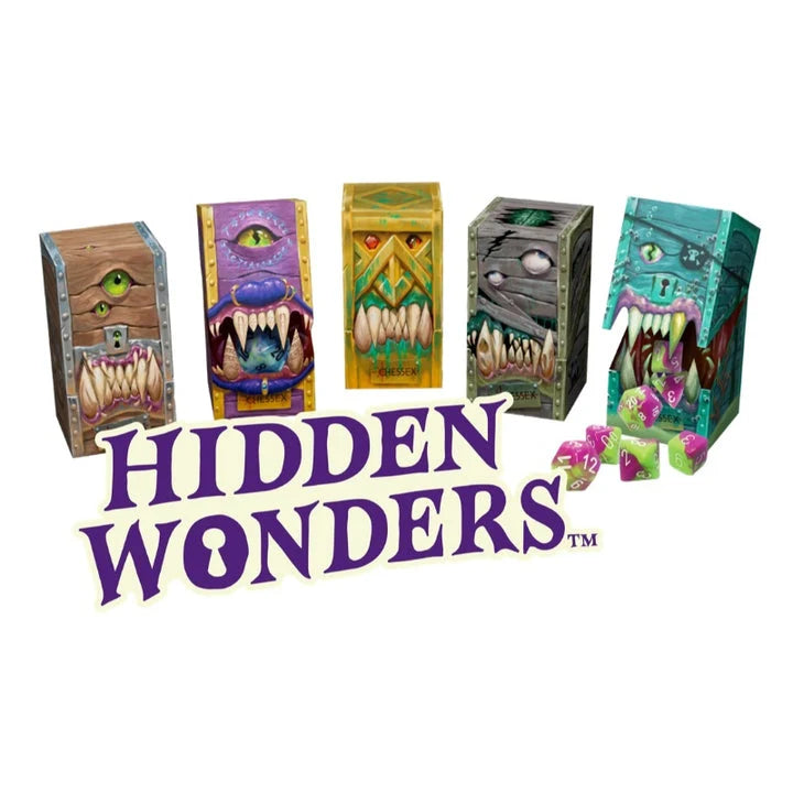 CHX 38000C Hidden Wonders Assorted 7-Die Polyhedral Sets