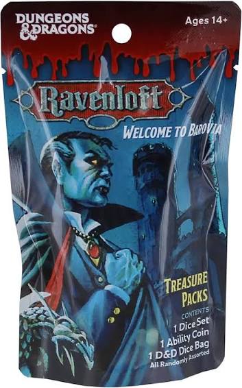 Sirius Dice D&D Ravenloft: Castle Ravenloft Blind Treasure Pack