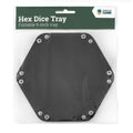 LPG Essentials Hex Dice Tray 6" black