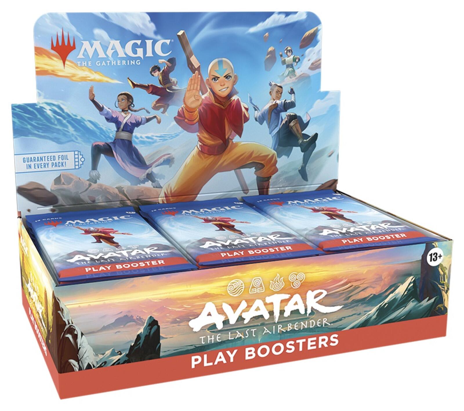 Magic the Gathering Avatar the Last Airbender Play Boosters