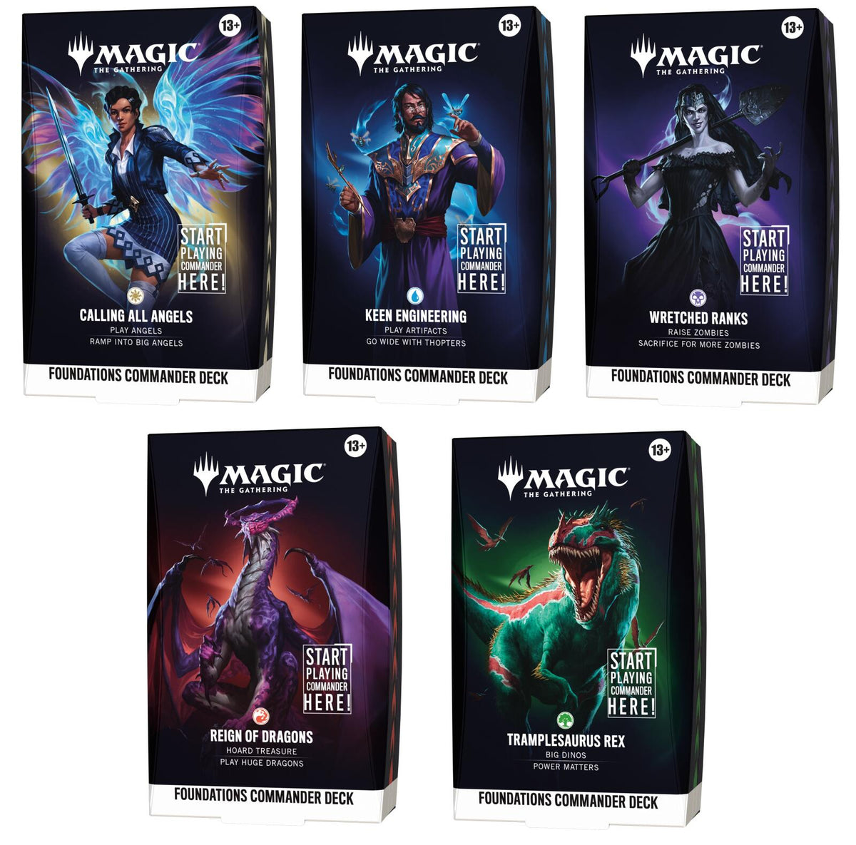 Magic the Gathering Foundations Commander Deck