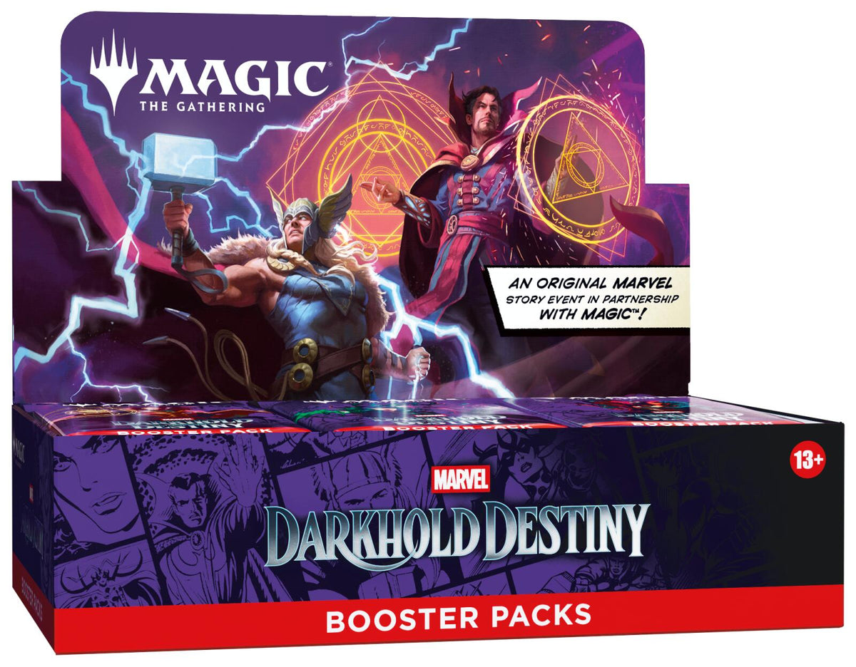 Magic the Gathering Marvel Darkhold Destiny Booster Packs (30 Boosters Per Display)