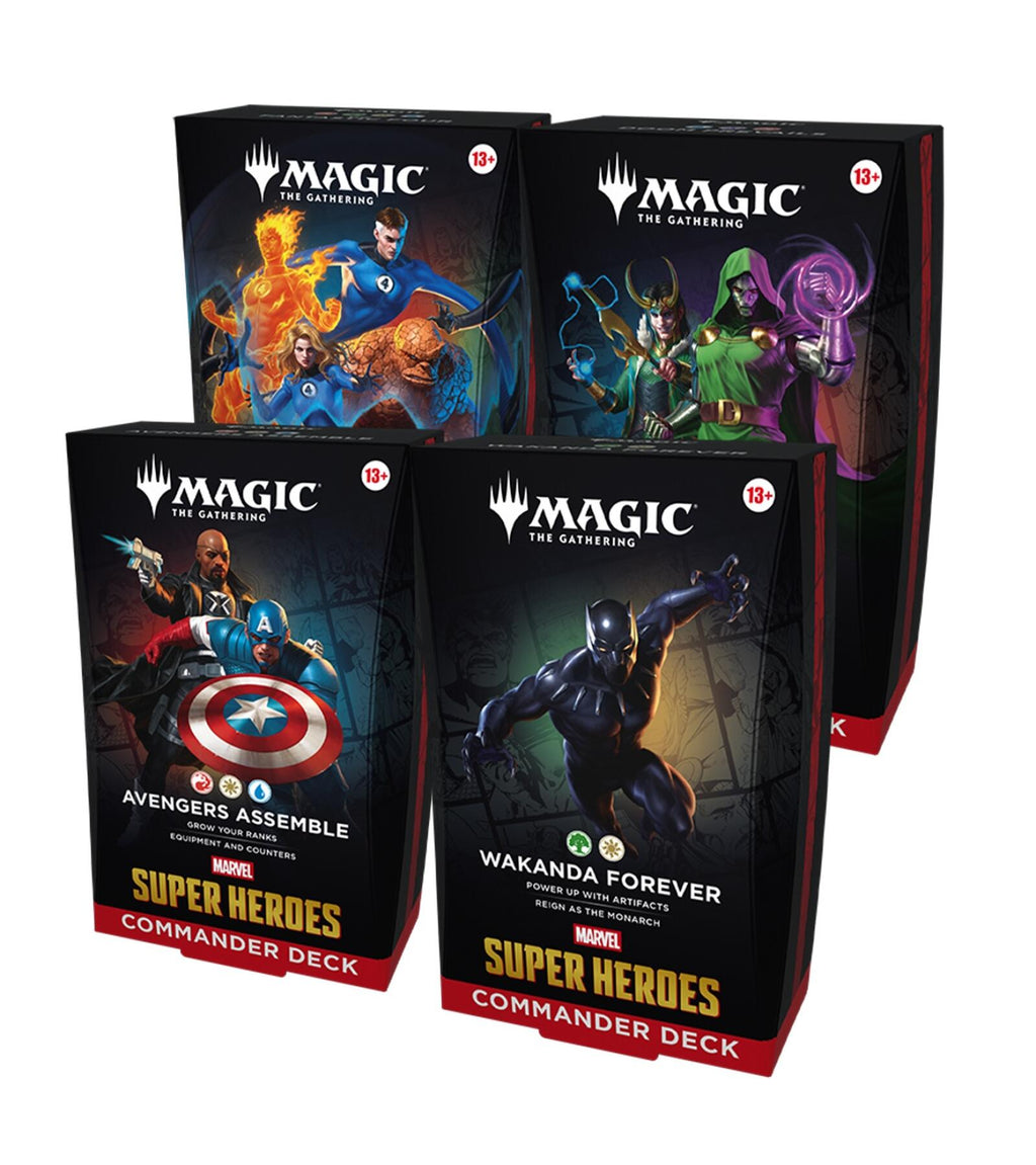 Magic the Gathering - Marvel Super Heroes Commander Decks