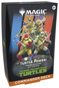 Magic the Gathering Teenage Mutant Ninja Turtles Commander Deck Turtle Power