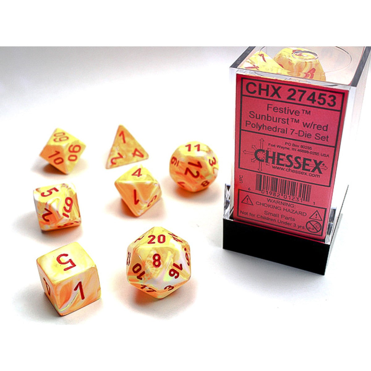 Chessex Polyhedral 7-Die Classic Die