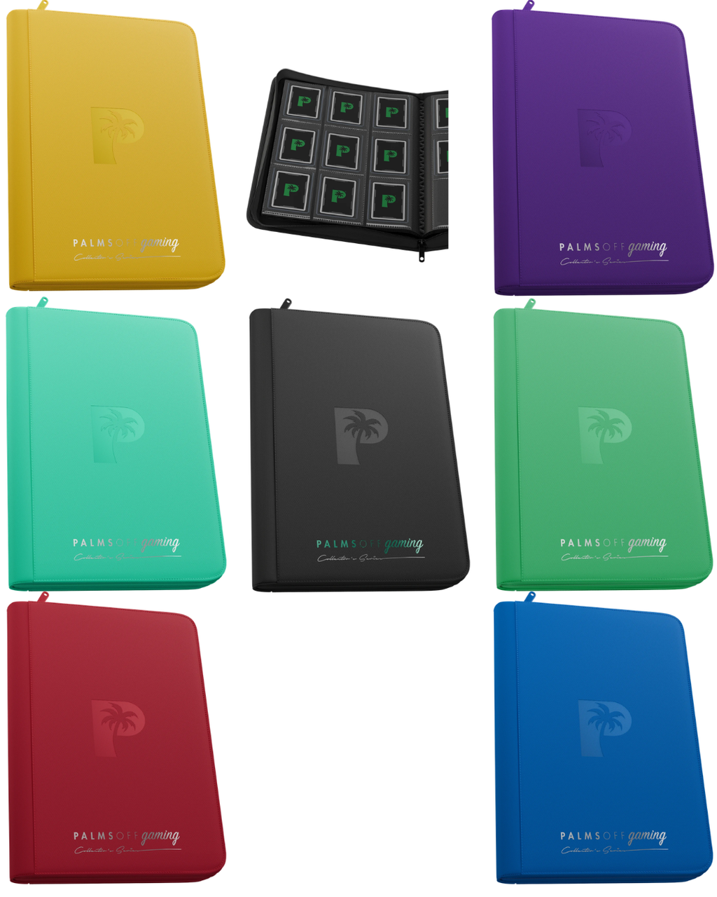 Palms Off TOP LOADER Collector Series zip up Binder