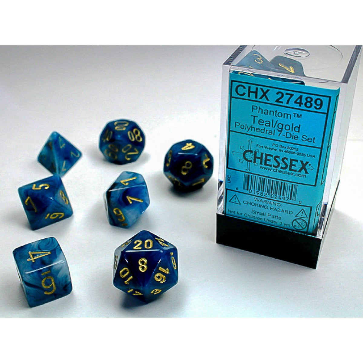 Chessex Polyhedral 7-Die Classic Die