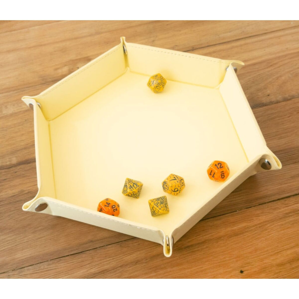 LPG Essentials Hex Dice Tray 8" Yellow