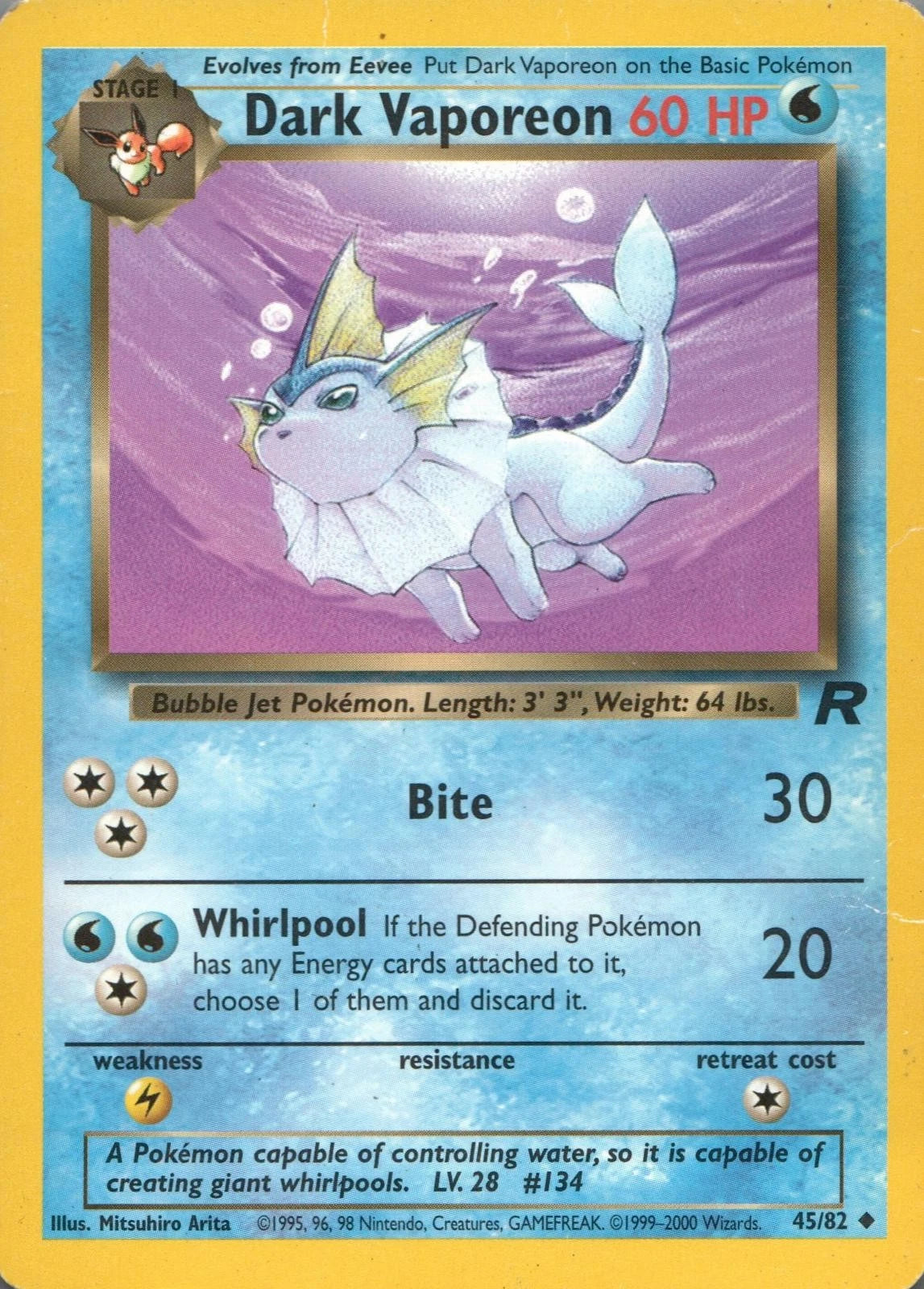 Dark Vaporeon [TR - 45/82]